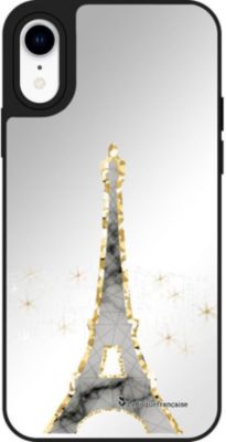 Coque EVETANE Miroir iPhone XR Tour Eiffel