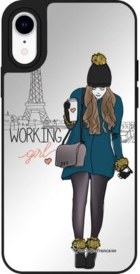 Coque EVETANE Miroir iPhone XR Working Girl Coque EVETANE Miroir iPhone XR Working Girl