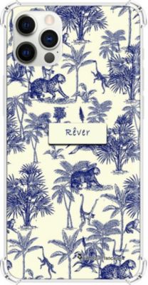 Coque EVETANE Souple iPhone 12/12 Pro Botanic Rêve