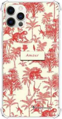 Coque EVETANE Souple iPhone 12/12 Pro Botanic Amour