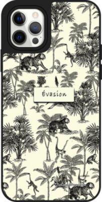 Coque EVETANE Miroir iPhone 12/12 Pro Botanic Evasion