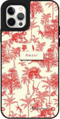 Coque EVETANE Miroir iPhone 12/12 Pro Botanic Amour