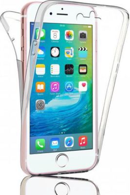 Coque EVETANE 360° iPhone SE Transparent