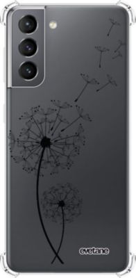 Coque EVETANE Souple Galaxy S21 5G Pissenlit