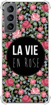 Coque EVETANE Souple Galaxy S21 5G La Vie En Rose Coque EVETANE Souple Galaxy S21 5G La Vie En Rose
