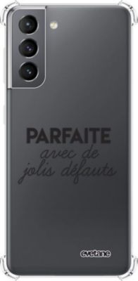 Coque EVETANE Souple Galaxy S21 5G Parfaite