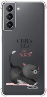 Coque EVETANE Souple Galaxy S21 5G Pas Du Matin