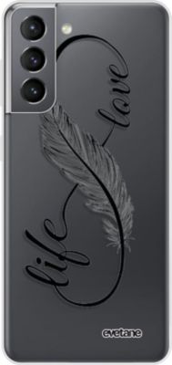 Coque EVETANE 360° Galaxy S21 5G Love Life