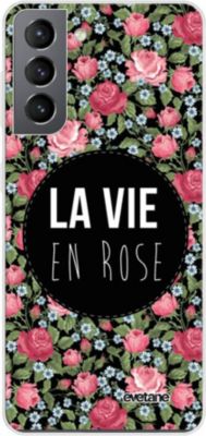 Coque EVETANE 360° Galaxy S21 5G La Vie En Rose Coque EVETANE 360° Galaxy S21 5G La Vie En Rose