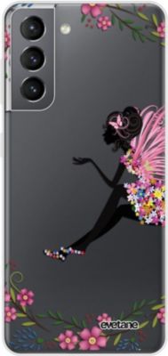 Coque EVETANE 360° Galaxy S21 5G Fée Fleurale Coque EVETANE 360° Galaxy S21 5G Fée Fleurale