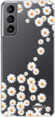 Coque EVETANE 360° Galaxy S21 5G Marguerite