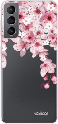 Coque EVETANE 360° Galaxy S21 5G Cerisier