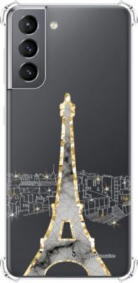 Coque EVETANE Souple Galaxy S21 5G Tour Eiffel Coque EVETANE Souple Galaxy S21 5G Tour Eiffel