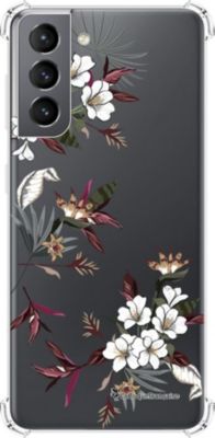 Coque EVETANE Souple Galaxy S21 5G Fleurs Sauvages Coque EVETANE Souple Galaxy S21 5G Fleurs Sauvages