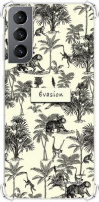 Coque EVETANE Souple Galaxy S21 5G Botanic Evasion Coque EVETANE Souple Galaxy S21 5G Botanic Evasion