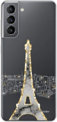 Coque EVETANE 360° Galaxy S21 5G Tour Eiffel