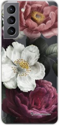 Coque EVETANE 360° Galaxy S21 5G Fleurs Rose Coque EVETANE 360° Galaxy S21 5G Fleurs Rose