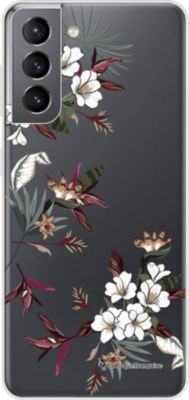 Coque EVETANE 360° Galaxy S21 5G Fleurs Sauvages