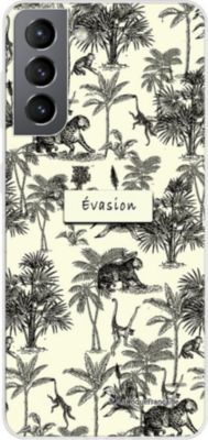 Coque EVETANE 360° Galaxy S21 5G Botanic Evasion