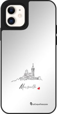 Coque EVETANE Miroir iPhone 11 Marseille ND