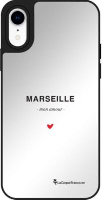 Coque EVETANE Miroir iPhone XR Marseille Amour