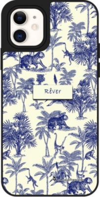 Coque EVETANE Miroir iPhone 12 Mini Botanic Rêve