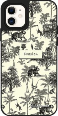 Coque EVETANE Miroir iPhone 12 Mini Botanic Evasion