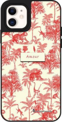 Coque EVETANE Miroir iPhone 12 Mini Botanic Amour