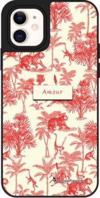 Coque EVETANE Miroir iPhone 12 Mini Botanic Amour