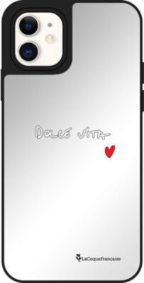 Coque EVETANE Miroir iPhone 12 Mini Dolce Vita
