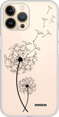 Coque EVETANE 360° iPhone 13 Pro Pissenlit