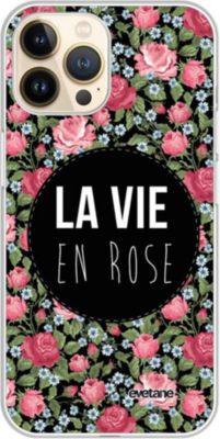 Coque EVETANE 360° iPhone 13 Pro La Vie En Rose Coque EVETANE 360° iPhone 13 Pro La Vie En Rose