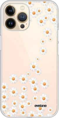 Coque EVETANE 360° iPhone 13 Pro Marguerite