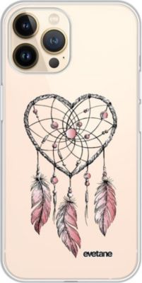 Coque EVETANE 360° iPhone 13 Pro Attrape Coeur