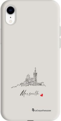Coque EVETANE Silicone iPhone XR Marseille ND