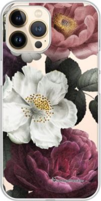 Coque EVETANE 360° iPhone 13 Pro Fleurs Rose Coque EVETANE 360° iPhone 13 Pro Fleurs Rose