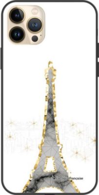 Coque EVETANE Soft Touch iPhone 13 Pro Max Tour Eiffel