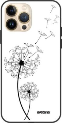 Coque EVETANE Soft Touch iPhone 13 Pro Pissenlit