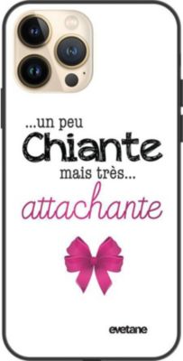 Coque EVETANE Soft Touch iPhone 13 Pro Attachante