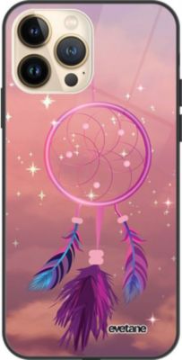 Coque EVETANE Soft Touch iPhone 13 Pro Attrape Rêve