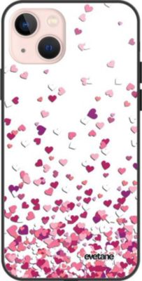 Coque EVETANE Soft Touch iPhone 13 Confettis