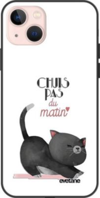 Coque EVETANE Soft Touch iPhone 13 Pas Du Matin