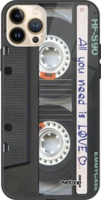 Coque EVETANE Soft Touch iPhone 13 Pro Max Cassette