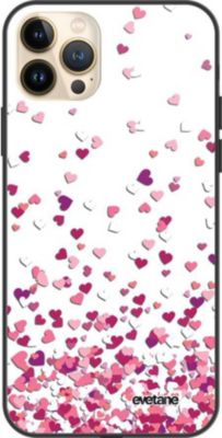 Coque EVETANE Soft Touch iPhone 13 Pro Max Confettis