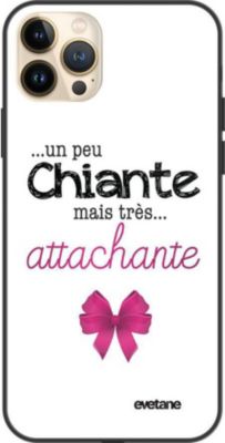 Coque EVETANE Soft Touch iPhone 13 Pro Max Attachante
