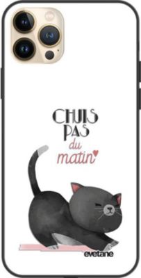 Coque EVETANE SoftTouch iPhone 13 Pro Max Pas Du Matin