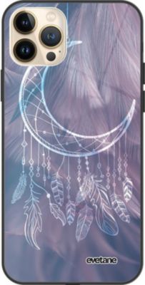 Coque EVETANE Soft Touch iPhone 13 Pro Max Lune Rêve