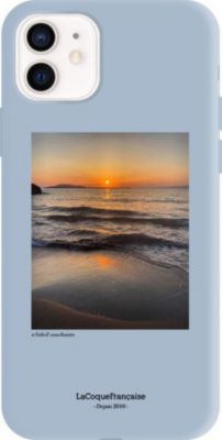 Coque EVETANE Silicone iPhone 11 Soleil Couchant