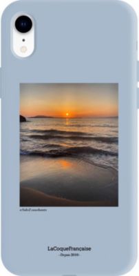 Coque EVETANE Silicone iPhone XR Soleil Couchant