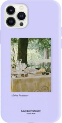 Coque EVETANE Silicone iPhone 12/12 Pro Été Provencal